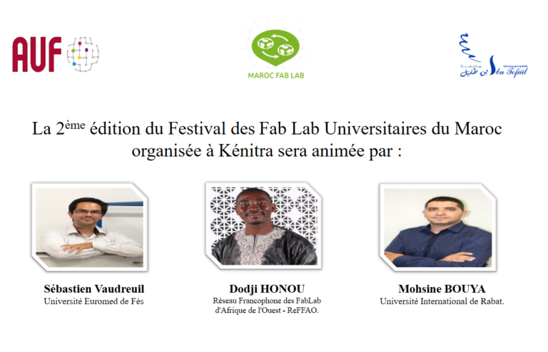 Lire la suite à propos de l’article Le ReFFAO à la deuxième édition du Festival desFab Lab Universitaires du Maroc.